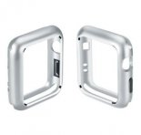 Wholesale Magnetic Metal Bumper Case 38 40 42 44mm Silver_40mm For Apple Watch iWatch Series 4/3/2/1
