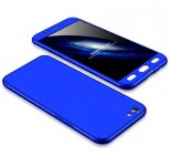 Abctay (International) Slim 3 in 1 Hybrid Hard Case Full Body 360 Degree Protection Back Cover blue For OPPO F3/A77
