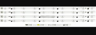 Wholesale LED Backlight Strips (4) Samsung BN96-24146A Replacement