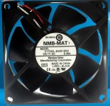 Wholesale NMB 3110KL-04W-B89 12V 0.46A 2wires 3wires Cooling Fan