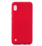Wholesale Lovely Candy Color Matte TPU Anti-scratch Non-slip Protective Cover Back Case red For Samsung A10