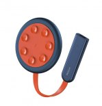 Wholesale for iPhone XS Max Huawei P30 Pro Xiaomi Mi9 blue ROCK Wireless Charger 15W Double-sided Indicator Light Fast Charging Pad Suction Cup