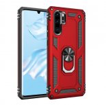 Wholesale for P30 pro red_Huawei P30 Anti-proof Phone Case Magnetic Car Phone Holder Case Cover