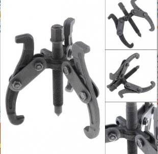 Wholesale 4 Inch Carbon Steel Ordinary Two Holes Three Puller Separate Lifting Device Repair Auto Mechanic Bearing Puller Manual Tools Three Claws Rama