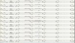 Wholesale Hisense RSAG7.820.6311/ROH (HD500DU-B01) LED Backlight Strips (11) TWO CONNECTORS-SEE NOTE