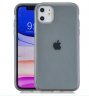 Abctay Pro Max Clear Colorful TPU Back Cover Cellphone Case Shell Black for iPhone 11 / 11 Pro / 11