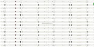 Wholesale LED Backlight Strips (14) Hisense SVH650A53 REV01 6LED UBH 160627