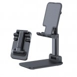 Wholesale Tablet Desktop Stand black Telescopic Folding Mobile Phone Bracket Aluminum Alloy Flat Universal