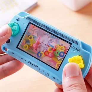 Children Toys Throwing Circle Water Machine Novelty Gag Toys Water Machine Classic Game Toys Random Color