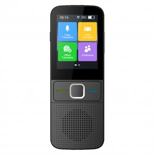 T10 Translator Intelligent Voice Camera Translator Wifi Online 137 Languages Offline 12 Languages Two-way Translation black