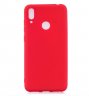 Wholesale Lovely Candy Color Matte TPU Anti-scratch Non-slip Protective Cover Back Case red For HUAWEI Y7 2019
