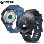 Wholesale Blood Pressure Monitor Smart Watch Exercise Tracking Sleep Tracking for Android iOS blue Zeblaze Hybrid Smartwatch Heart Rate
