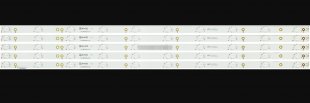 Wholesale Haier EVTLBM430P1001-AJ-2S LED Backlight Strips (5) 43E4500RA