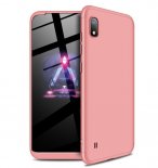 Abctay Ultra Slim PC Back Cover Non-slip Shockproof 360 Degree Full Protective Case Rose gold For Samsung A10