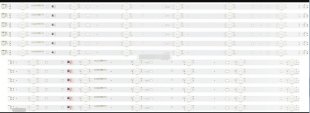 Wholesale LED Backlight Strips Vizio LB65041 (12) E65-E3 (SEE NOTES)