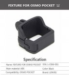 Wholesale for DJI OSMO Pocket Accessories fixed clip For Osmo Pocket Mount Tripod Backpack Clip