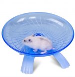Wholesale 18 cm/7.09 inch Hamsters Running Disc, Comfort Pet Toys Blue_18*18*11cm ,Flying Saucer Exercise Wheel for Small Pets
