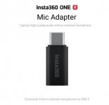 Wholesale for Insta360 ONE R Camera black Insta360 USB-C to 3.5mm Mic Adapter