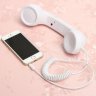 Wholesale Cellphone Handset Classic Headphone MIC Microphone White 3.5mm Universal Phone Telephone Radiation-proof Receivers