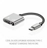 Wholesale for Samsung S8 Huawei mate 9 LG G5 G6 Xiaomi 6 Silver USB Type C Audio Adapter Type-C to 3.5mm Jack Earphone Audio Converter Cable